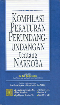 Kompilasi peraturan perundang-undangan tentang narkoba