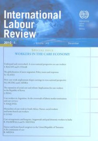 International Labour Review Volume 149/4/2010