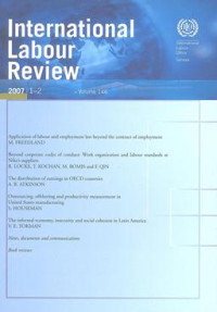International labour review Vol. 146