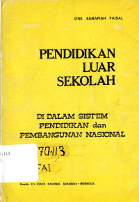 Pendidikan Luar Sekolah