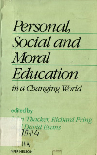 Personal, Social and Moral Education
