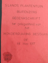 Gedenkschrift ter Gelegenheid van Het Honderdjarig Bestaan op 18 Mei 1917