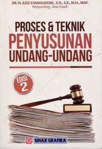 Proses dan teknik penyusunan undang-undang