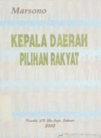 Kepala daearah pilihan rakyat