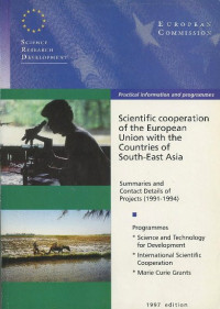 Scientific cooperation of the European Union with the Countries of South-East Asia