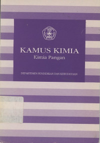 kamus kimia kimia pangan