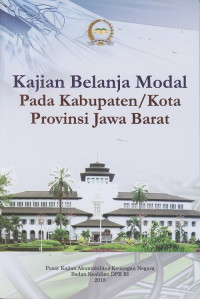 Kajian Belanja Modal Pada Kabupaten/Kota Provinsi Jawa Barat