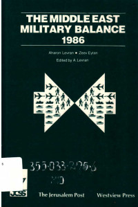 Image of The Middle East Military Balance 1986