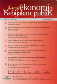 Kebijakan sektor hulu dan hilir gas bumi dalam rangka memenuhi kebutuhan dalam negeri